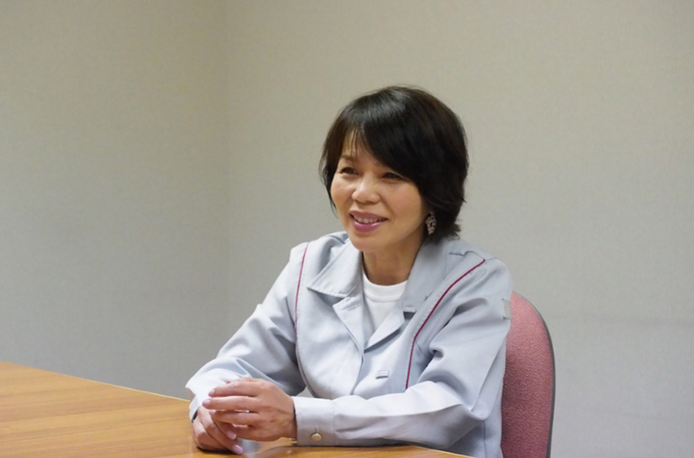 日本半導體株式會社大分工廠 設施管理部 環保負責人 丸小野美江女士